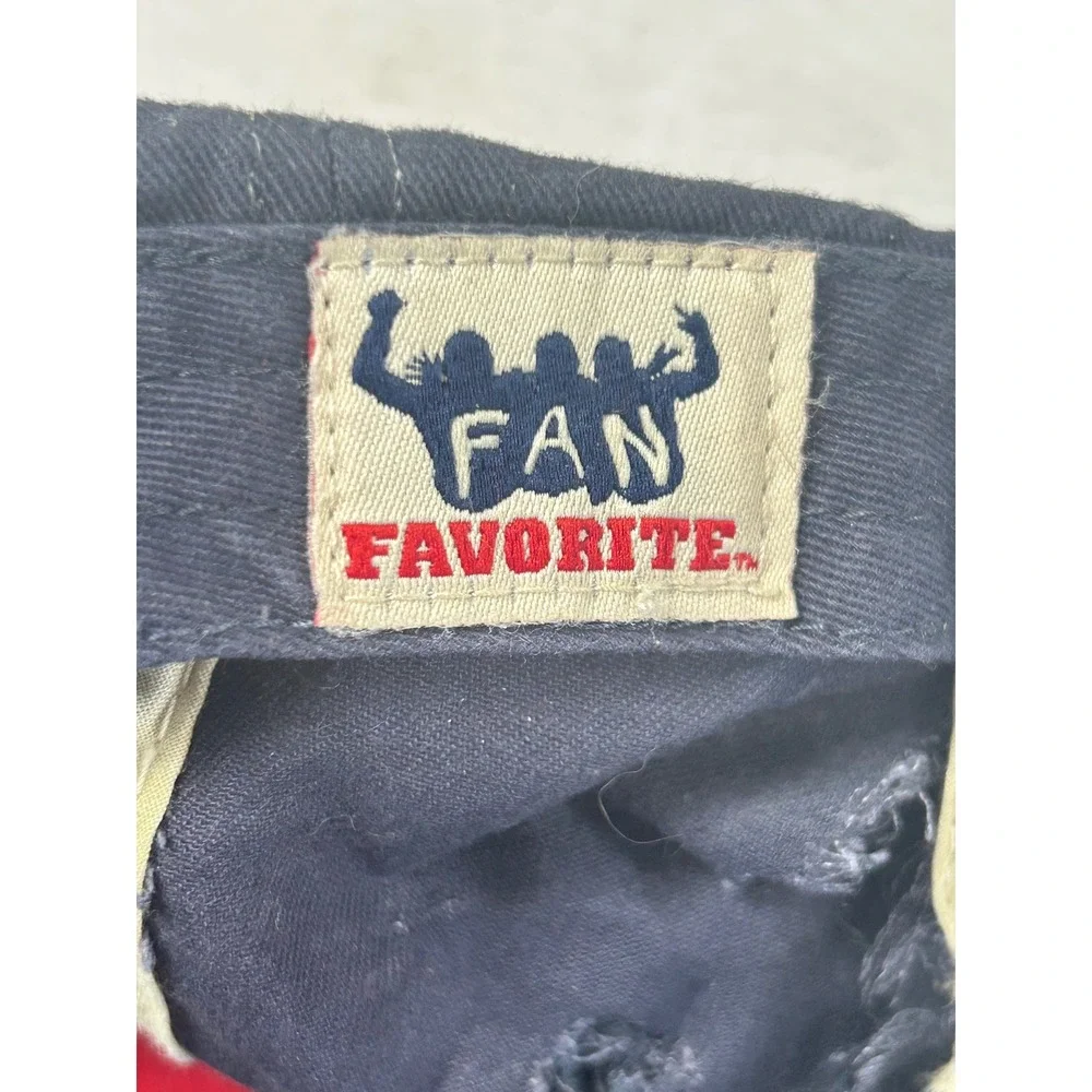 Fan Favorite Atlanta Braves Hat Kids One Size Red Navy Distressed Baseball Cap